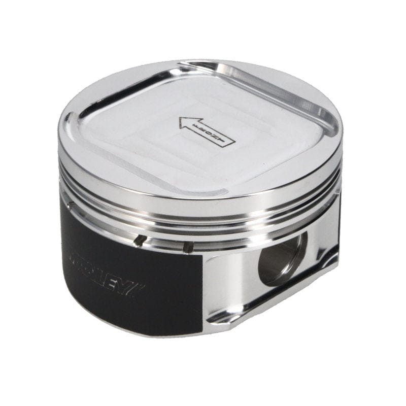 Manley Performance Piston Sets - Forged - 4cyl Manley 98+ Subaru WRX (EJ205) 79mm +4mm Stroker 92mm STD Bore 8.5:1 Dish Piston Set with Rings