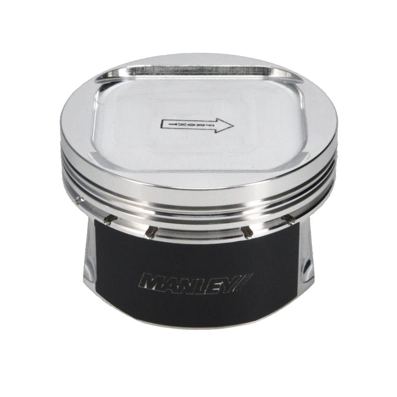 Manley Performance Piston Sets - Forged - 4cyl Manley 98+ Subaru WRX (EJ205) 79mm +4mm Stroker 93mm +1mm Bore 8.5:1 Dish Piston Set with Rings