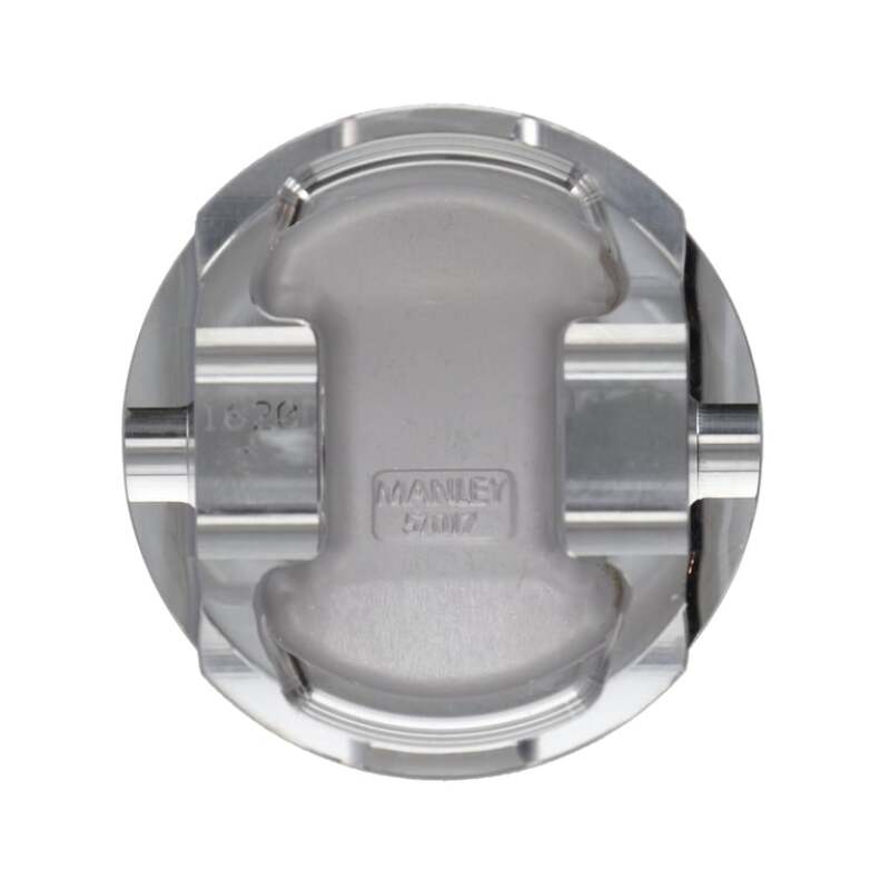 Manley Performance Piston Sets - Forged - 4cyl Manley Mitsubishi 2.0L 4G63 Piston Set - 86.00mm Bore 1.248in CH, -8.00 CC