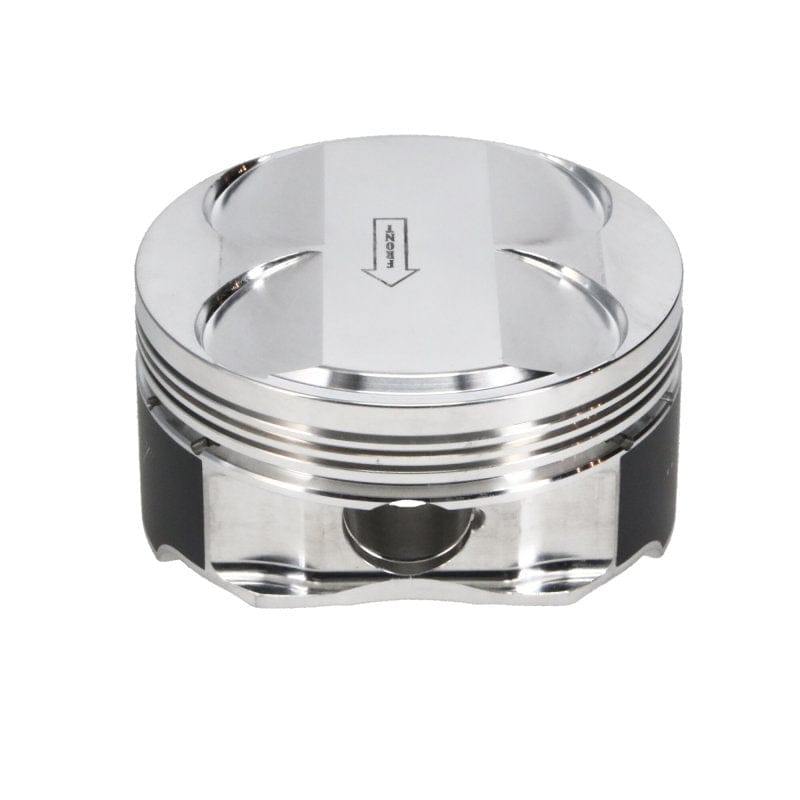 Manley Performance Piston Sets - Forged - 6cyl Manley 03-07 Nissan 350Z/Maxima 81.4mm Stroker 95.75mm +.25 Bore 11.0:1 Dome Piston Set w/Rings
