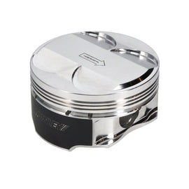 Manley Performance Piston Sets - Forged - 6cyl Manley 03-07 Nissan 350Z/ Maxima 81.4mm Stroker 96.0mm +.5 Bore 11.0:1 Dome Piston Set w/Rings