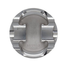 Load image into Gallery viewer, Manley Performance Piston Sets - Forged - 6cyl Manley 03-07 Nissan 350Z/ Maxima 81.4mm Stroker 96.0mm +.5 Bore 11.0:1 Dome Piston Set w/Rings