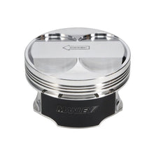 Load image into Gallery viewer, Manley Performance Piston Sets - Forged - 6cyl Manley 03-07 Nissan 350Z/ Maxima 81.4mm Stroker 96.5mm +1.0 Bore 11.0:1 Dome Piston Set w/Rings