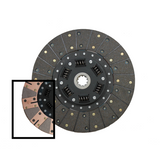 McLeod Disc 11 X 1-1/8 X 26 Spline Solid Hub Org/Brz Facing Vette Pull Clutch