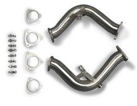P1Spec Audi S4/S5 B8 2009-2015 3.0T Downpipe 200 Cells Catted with Heatshield