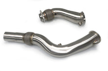Load image into Gallery viewer, P1Spec BMW M3 M4 F80/F82 3.0T Downpipe 200 Cells Catted with Heatshield