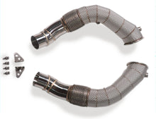 Load image into Gallery viewer, P1Spec BMW M5 F10 4.4 Downpipe 200 Cells Catted with Heatshield
