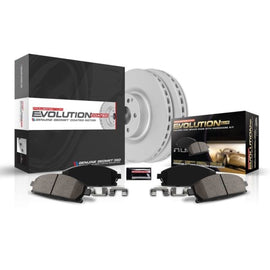PowerStop Brake Kits - Performance Blank Power Stop 05-11 Ford Mustang Rear Z17 Evolution Geomet Coated Brake Kit