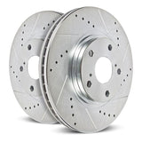 Power Stop 22-23 Hyundai Elantra N Front Drilled & Slotted Rotor (Pair)