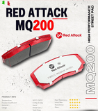 Red Attack Brake Pads for AP RACING 7600