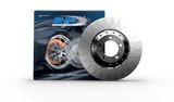 SHW 08-10 Porsche Cayenne Turbo 4.8L Right Front Smooth Lightweight Brake Rotor (958615302)